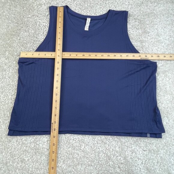 Lululemon Train To Be Tank Top Navy Blue - Picture 9 of 10
